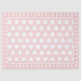 Seda Papel Decoupage Moderno Rosa com Revestimento de O