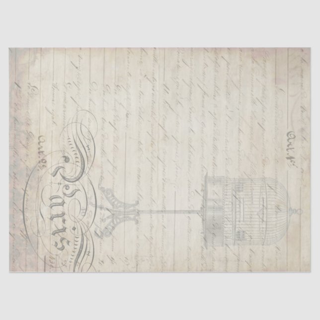 Seda Papel do companheiro de Decoupage das coisas (Frente )