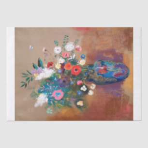 SEDA PAPEL DOS TECIDOS: BUQUÊ DE FLORES: ODILON REDON