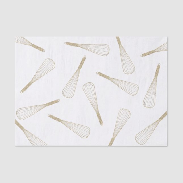 Seda Papel Dourado de padrão de uísque brilhante (Frente )