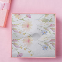 Papel Floral Botânico em Aquarela de Luxo