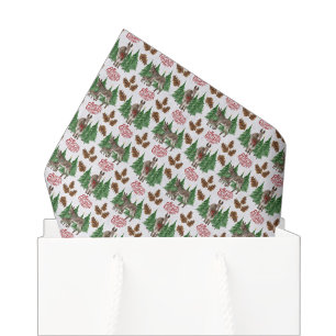 Seda Papel Higiênico de Natal Burro Rústico