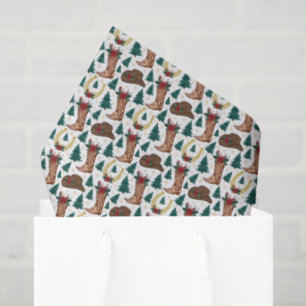 Seda Papel Higiênico de Natal Caubói