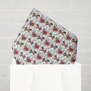 Seda Papel Higiênico de Natal Cavalo Elegante