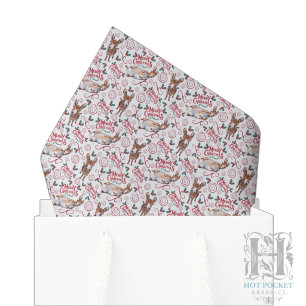 Seda Papel Higiênico de Natal com Burro Caprichoso