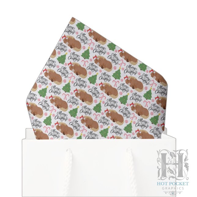 Seda Papel Higiênico de Natal de Cavalo (Criador carregado)