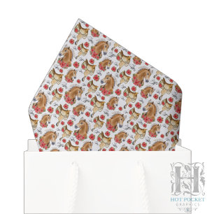 Seda Papel Higiênico de Natal de Cowgirl