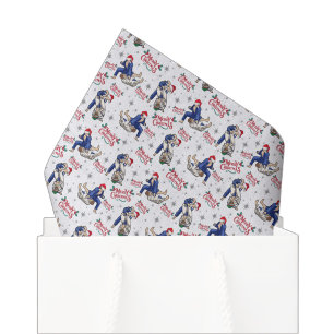Seda Papel Higiênico de Natal de Jiu Jitsu Branco