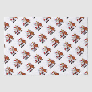 Seda Papel Higiênico de Natal Engraçado do Papai Noel e