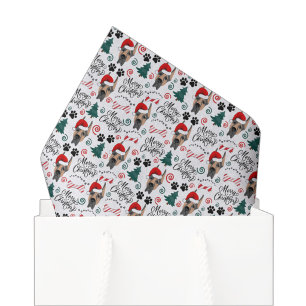 Seda Papel Higiênico de Natal Great Dane