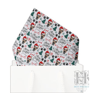 Seda Papel Higiênico de Natal Great Dane