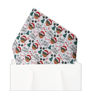 Seda Papel Higiênico de Natal Rottweiler