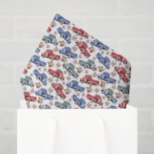Seda Papel Higiênico de Picapes Americanas Clássicas