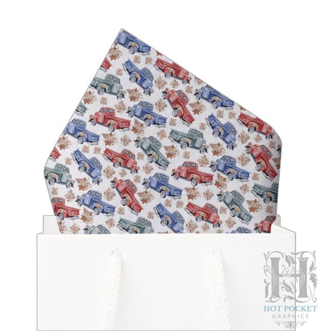 Seda Papel Higiênico de Picapes Americanas Clássicas (Criador carregado)