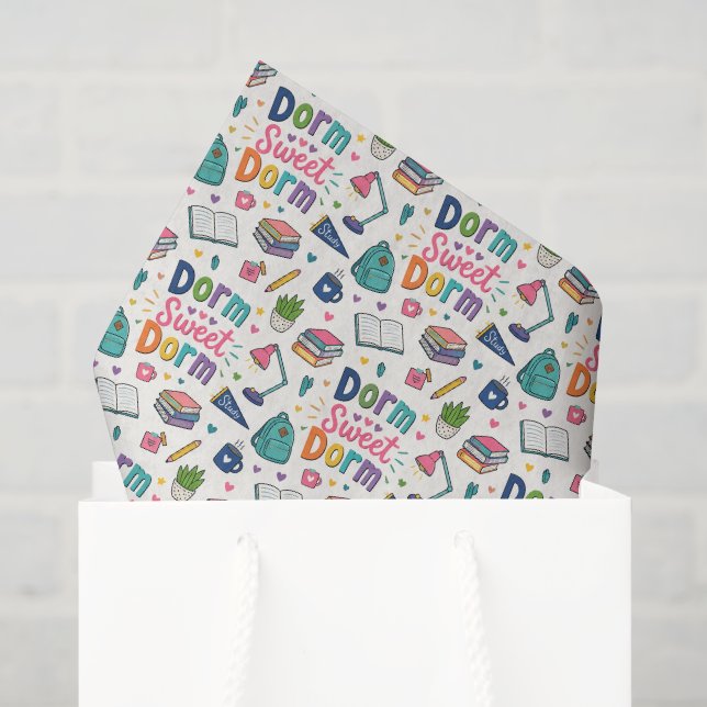 Seda Papel Higiênico de Tecido para Dormitório Escolar, (Sacola de presentes)
