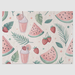 Seda Papel Higiênico de Verão Fofo