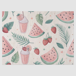 Seda Papel Higiênico de Verão Fofo