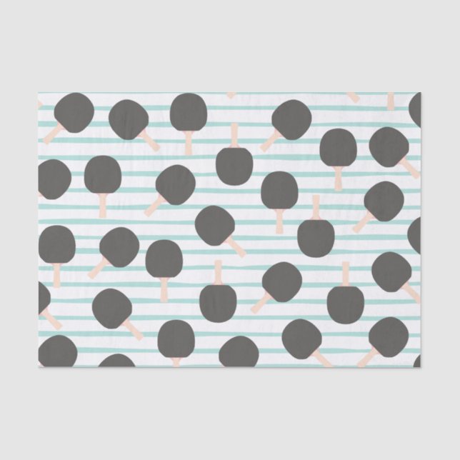 Seda Papel Higiênico Fofo de Tênis de Mesa (Frente )