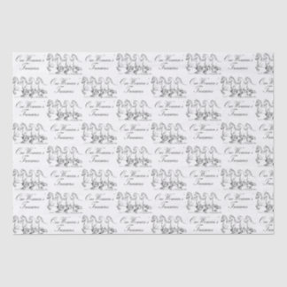 Seda Papel para tecidos de cavalos de uma mulher