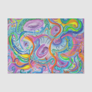 Seda Papel para tecidos de cor clara