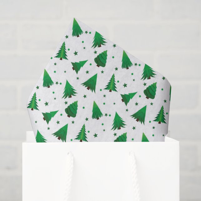 Seda Papel para tecidos de férias (Sacola de presentes)