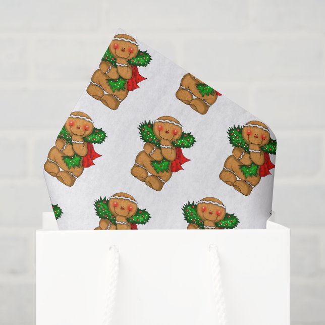 Seda Papel para tecidos de férias (Sacola de presentes)