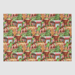 Seda Papel para tecidos de férias do trem de engomar