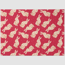 Seda Papel para tecidos de Natal de Coelho Bonito