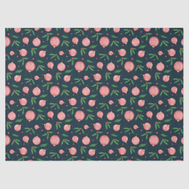 Seda Papel para tecidos de Natal esfestivo (Frente )