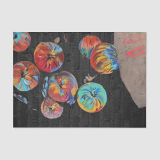 Seda papel para tecidos dissociados, saco de cores da A