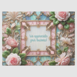 Seda Papel personalizável de enrolamento de tecidos de