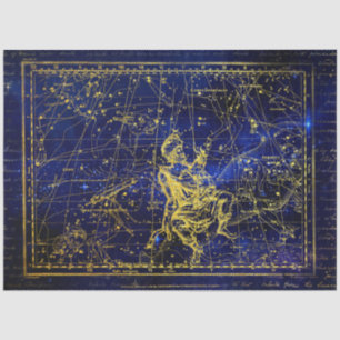 Seda papel tecelular da constelação de perseus
