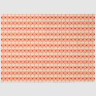 Seda Papel Tecido Cantaloupe De Amor Idiota