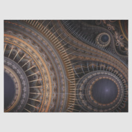 Seda Papel Tecido de Decoupage Abstrato 18 para engrena