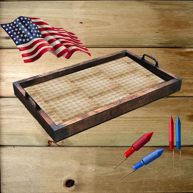 Seda Papel Tecido de Decoupage de Águia Patriótico (Criador carregado)