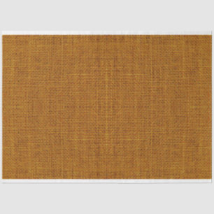 Seda  Papel Tecido de Decoupage de Textura Burlap em Oc