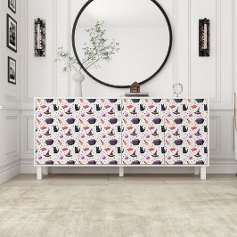 Seda Papel Tecido de Decoupage do Dia das Bruxas Gótico