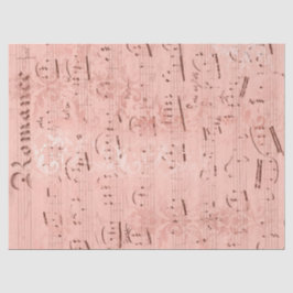 Seda Papel Tecido de Desanexação de Música em Folha Ros