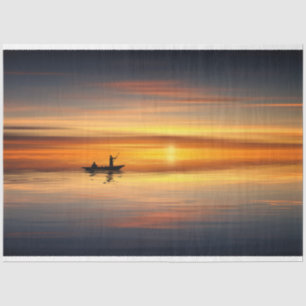 Seda Papel Tecido de Descamação dos Barcos de Pesca Atm