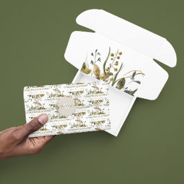 Seda Papel Tecido de Flores Secas de Parabéns 