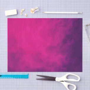 Seda Papel Tecido de Fumos Neon-Pink - Personalizável