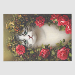 Seda Papel Tecido De Gato De chique Para Desligar