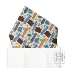 Papel Tecido de Gravata 