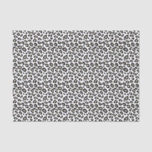Seda Papel Tecido de Impressão do Leopardo Na moda