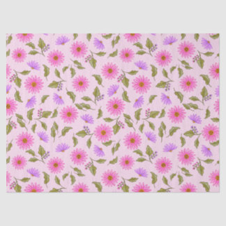 Seda Papel Tecido de Lavanda Rosa Daisy Lacy