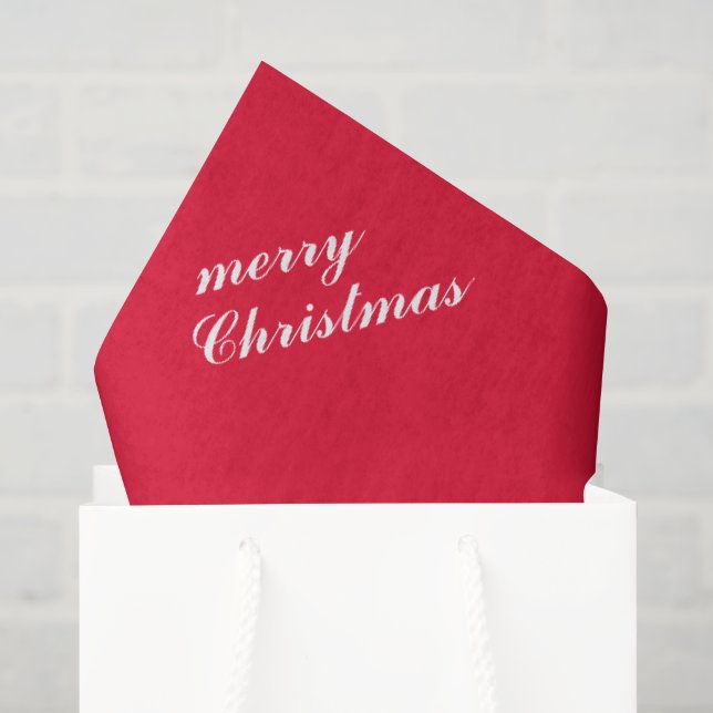 Seda Papel Tecido de Natal Alegria para Embrulhadas Ale (Sacola de presentes)