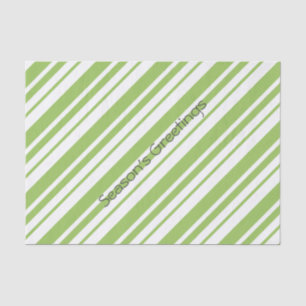 Seda Papel Tecido de Stripe de Candy
