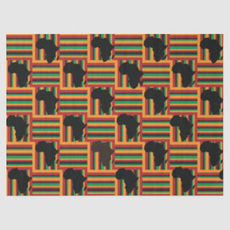 Seda Papel Tecido Kente, Papel De Moldagem Kente