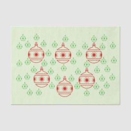 Seda Papel Tecido - Ornamentos de Árvores Redondas