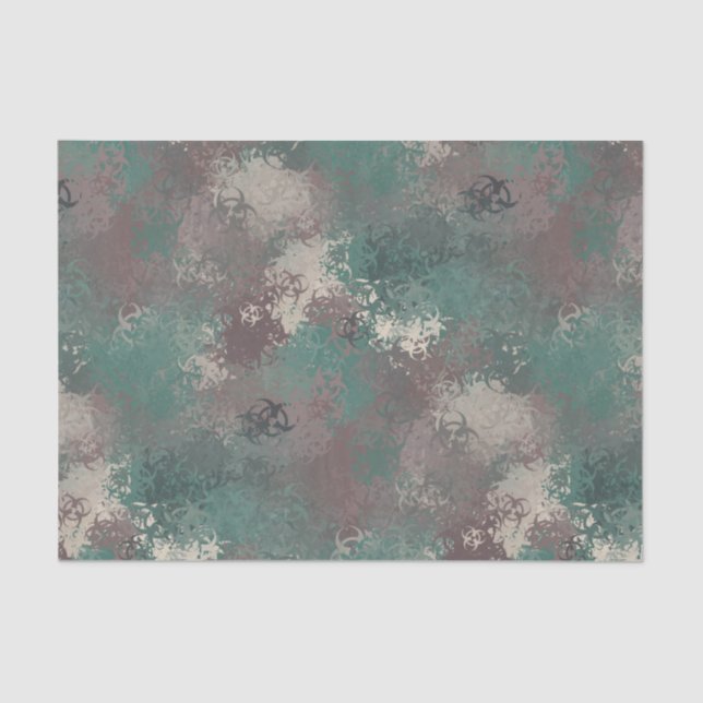 Seda Papel Tecido para Camas de Madeira de Risco Biológ (Frente )